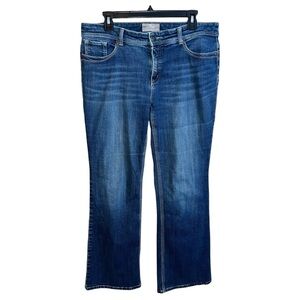 Chico’s Jeans Women’s Size 1 Regular Blue So Slimming 8 Regular 35x30